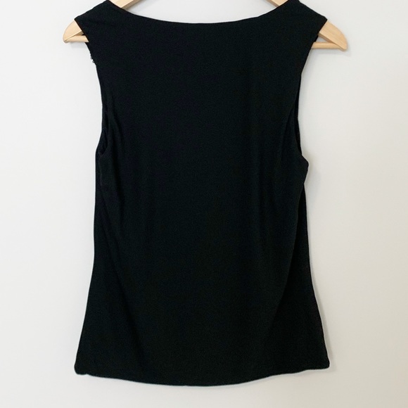 Ted Baker Black Sleeveless Tank - SZ 4 - Picture 3 of 9